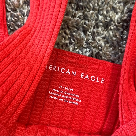 American Eagle Women's Tank Top Red Size Medium - Picture 3 of 3